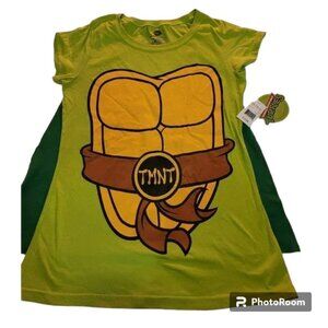 NEW Teenage Mutant Ninja Turtles Shirt With Cape